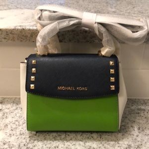 BNWT MICHAEL KORS KARLA MINI CONVERTIBLE CROSSBODY